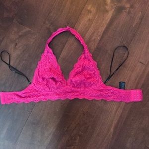 Hot Pink Halter bandeau